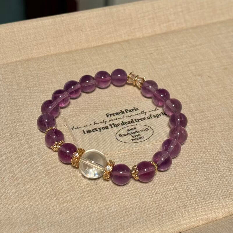 Aquarius Rising crystal bracelet