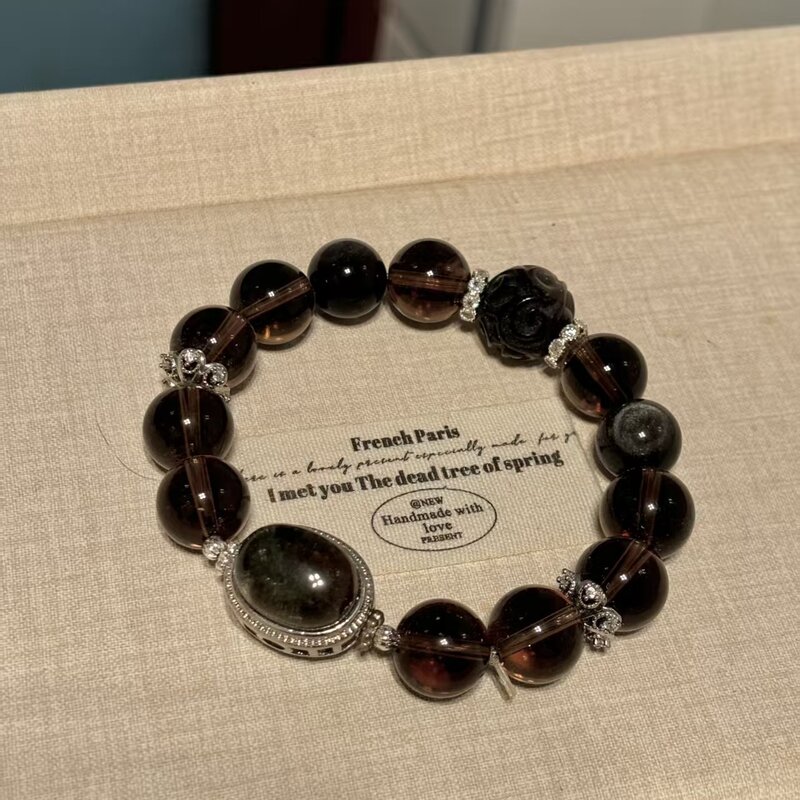 Capricorn Rising crystal bracelet