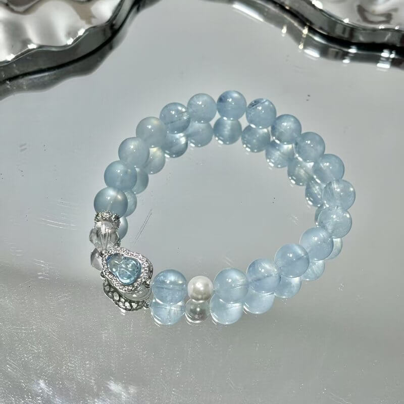 Sagittarius Rising crystal bracelet