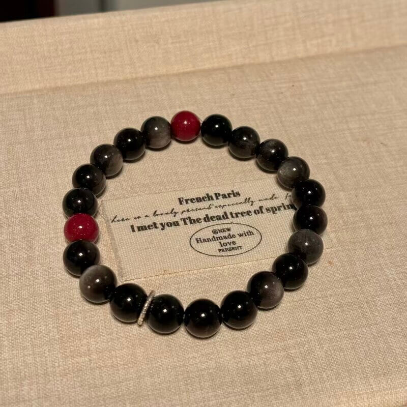 Scorpio Rising crystal bracelet