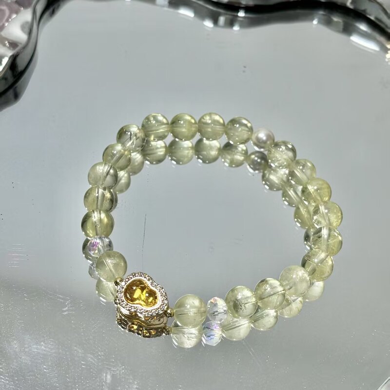 Virgo Rising crystal bracelet